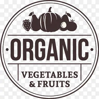 黑白标签  水果蔬菜