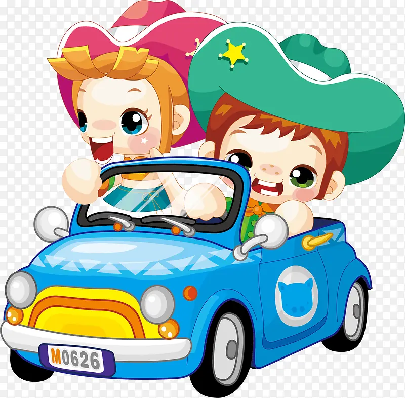 开小汽车
