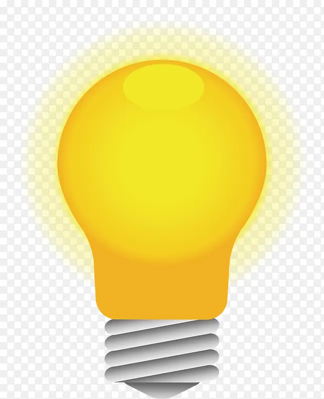 矢量图亮着的灯泡PNG图片素材下载_图片编号8476036-PNG素材网