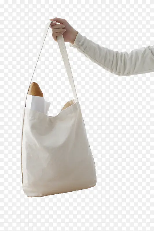 白色手提购物袋