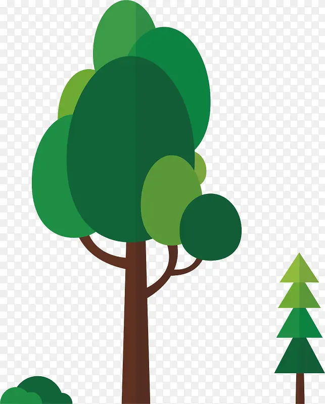 绿色大树设计