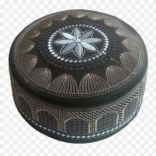 新疆回族男士刺绣帽子