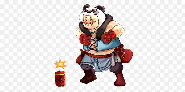 卡通人物装饰元素