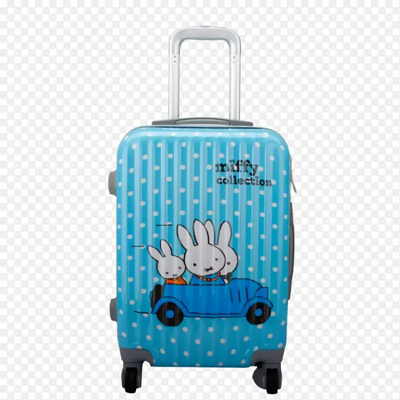 蓝色米菲行李箱