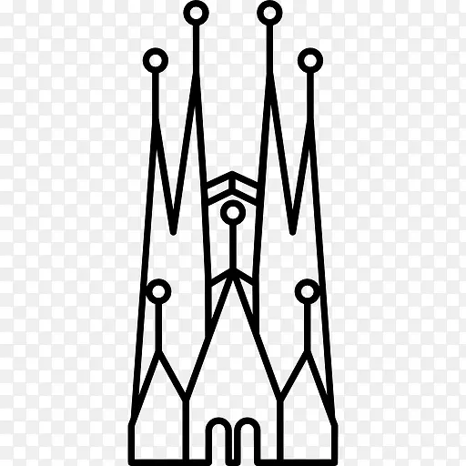 教堂的神圣家族图标