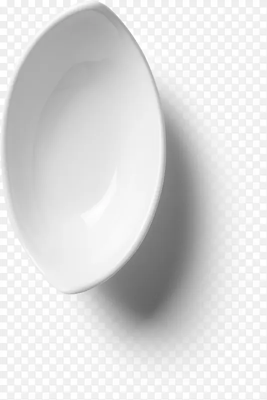 纯白色叶子形状的盘子