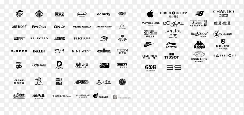 品牌logo  服装品牌log