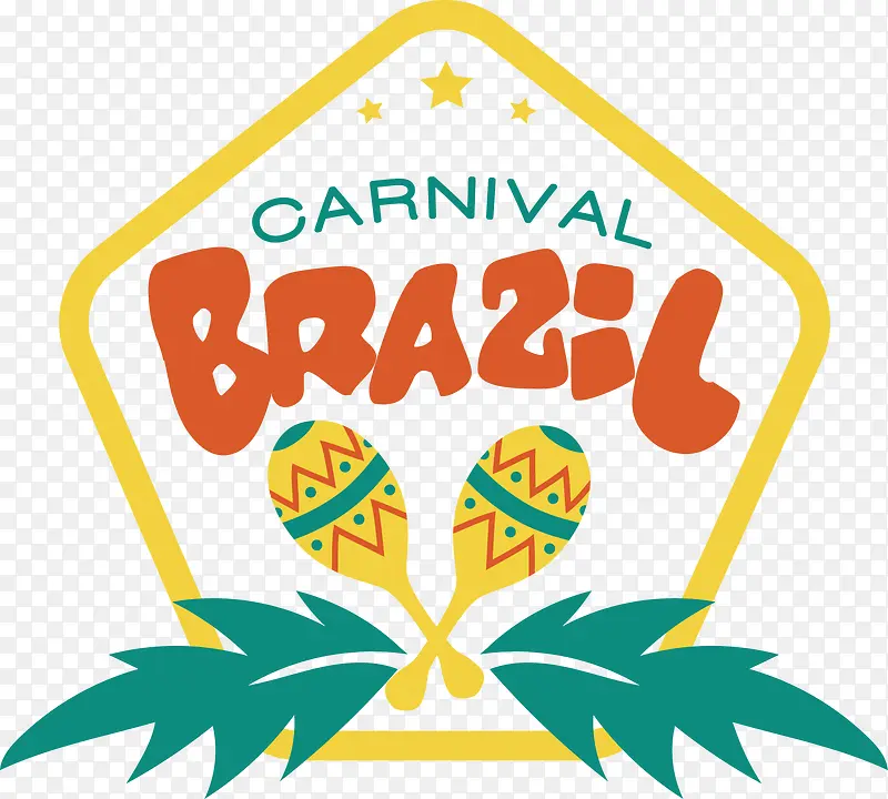 巴西里约奥运会装饰标签