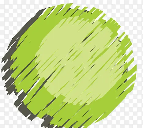卡通树木俯视图