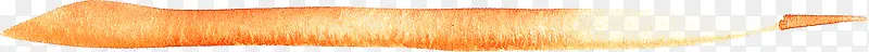水彩线条素材水彩线条卡通  橙