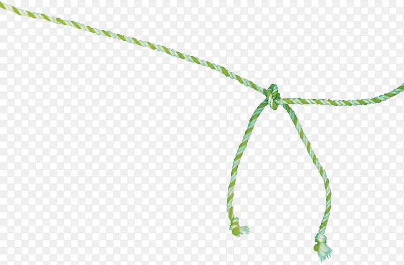 绿色的包装绳