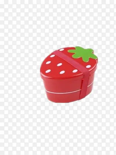 草莓塑胶饭盒