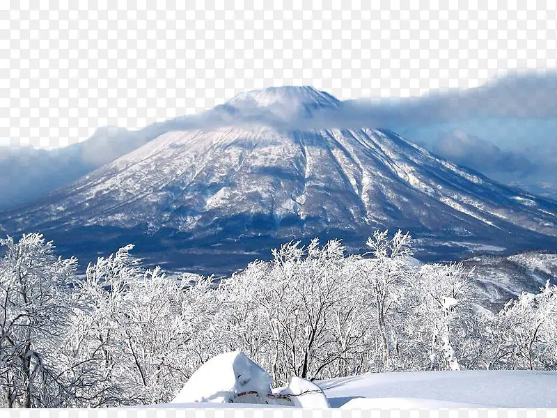 雪山美景