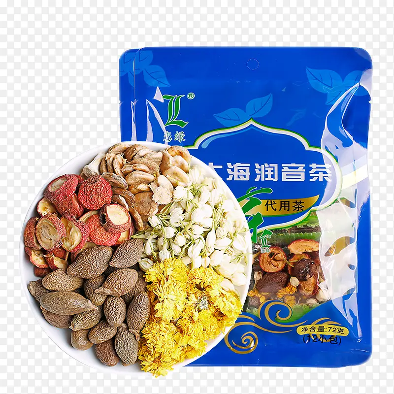 胖大海润喉茶