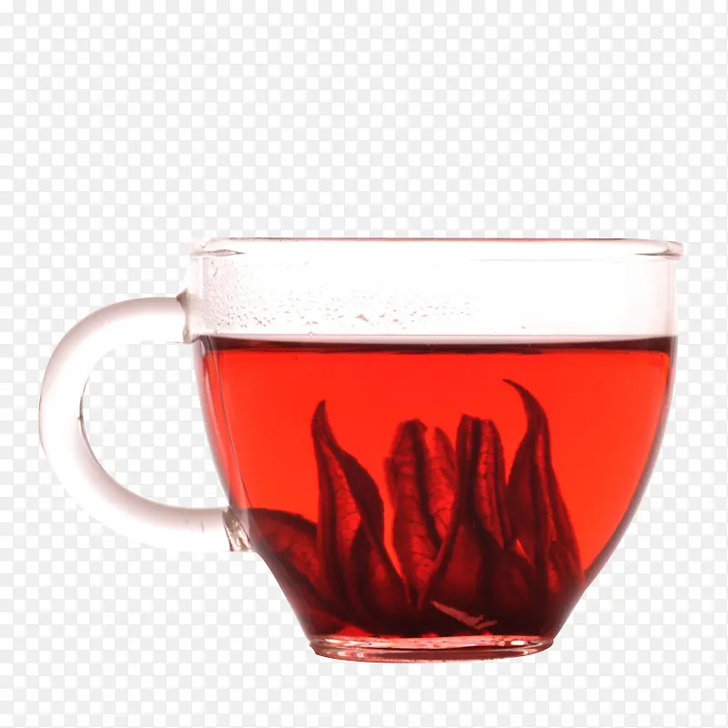 红色洛神花茶图片素材