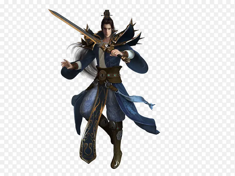手持利剑的游戏人物PNG图片素材下载_图片编号8520213-PNG素材网