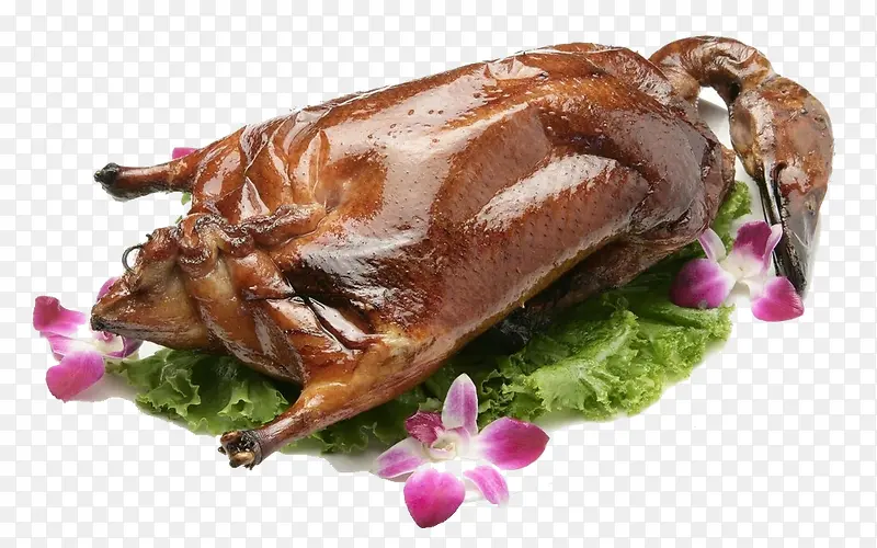 碳烤烧鸡食物