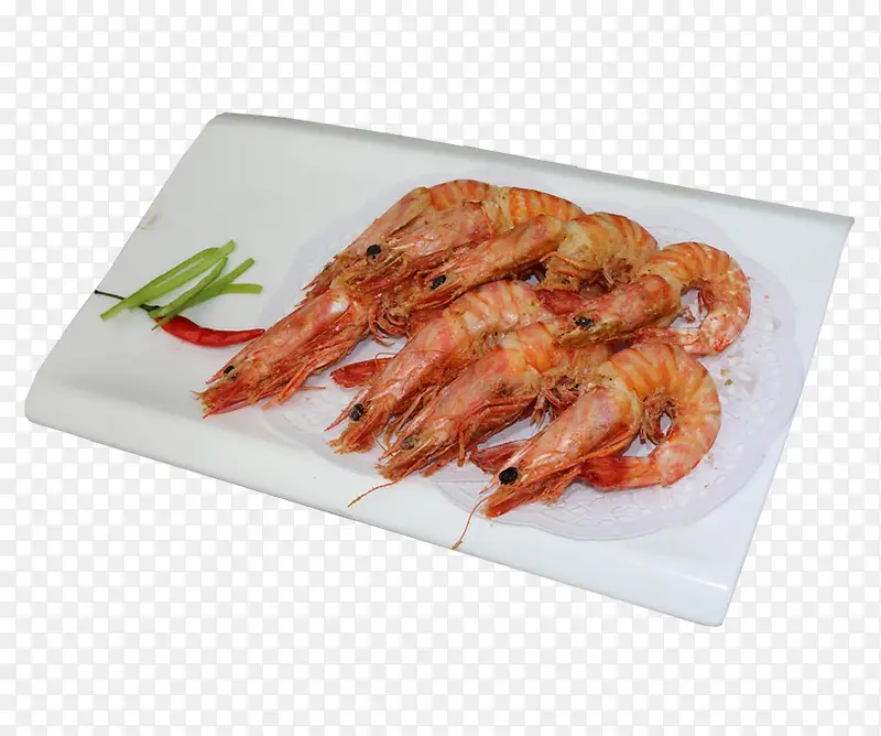 香烤红虾