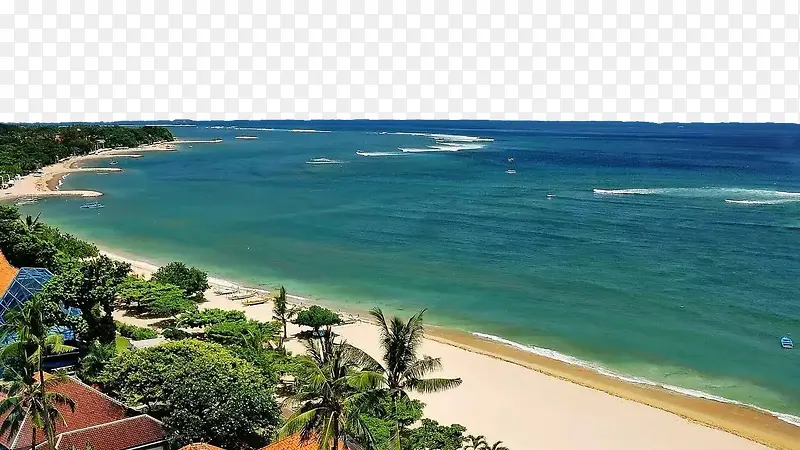 巴厘岛库塔海滩风景摄影