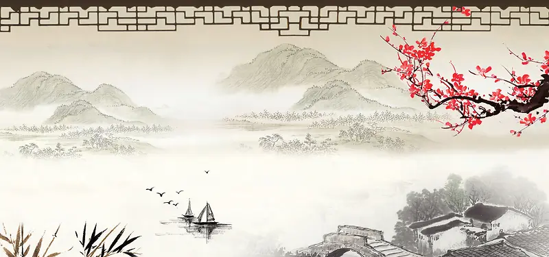 中国风风景PNG图片素材下载_图片编号8525259-PNG素材网