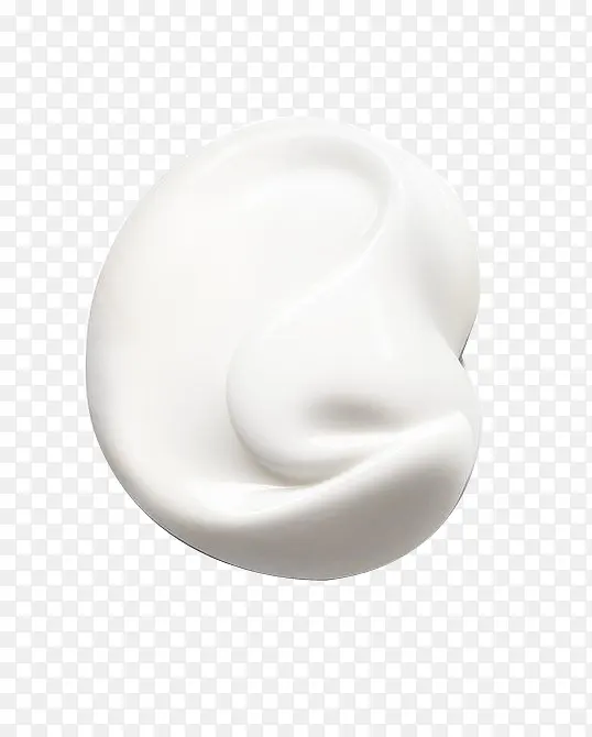 白色浓郁奶香固体造型
