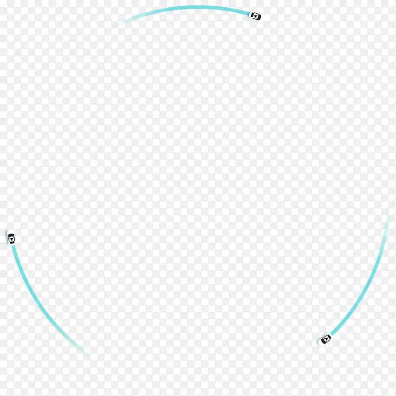 蓝色线条螺旋循环