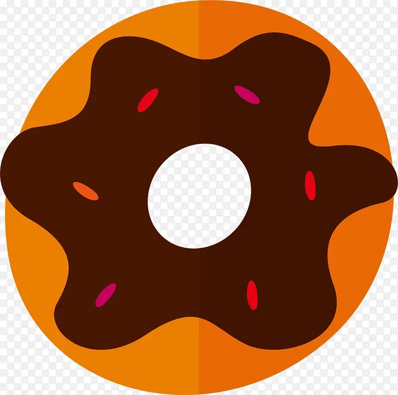 甜甜圈矢量图