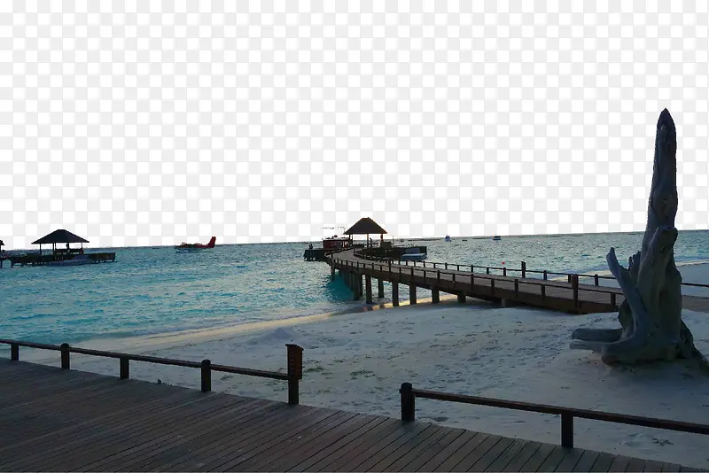 马尔代夫伊露岛风景