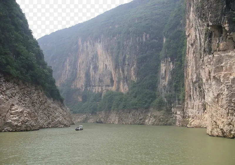 三峡大坝自然风景