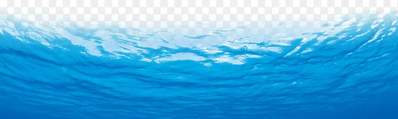 蓝色海水素材背景