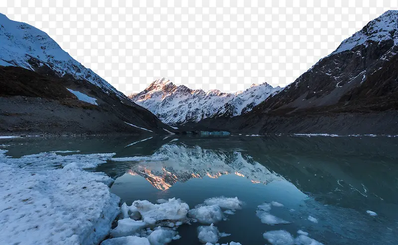 新西兰库克山风景图