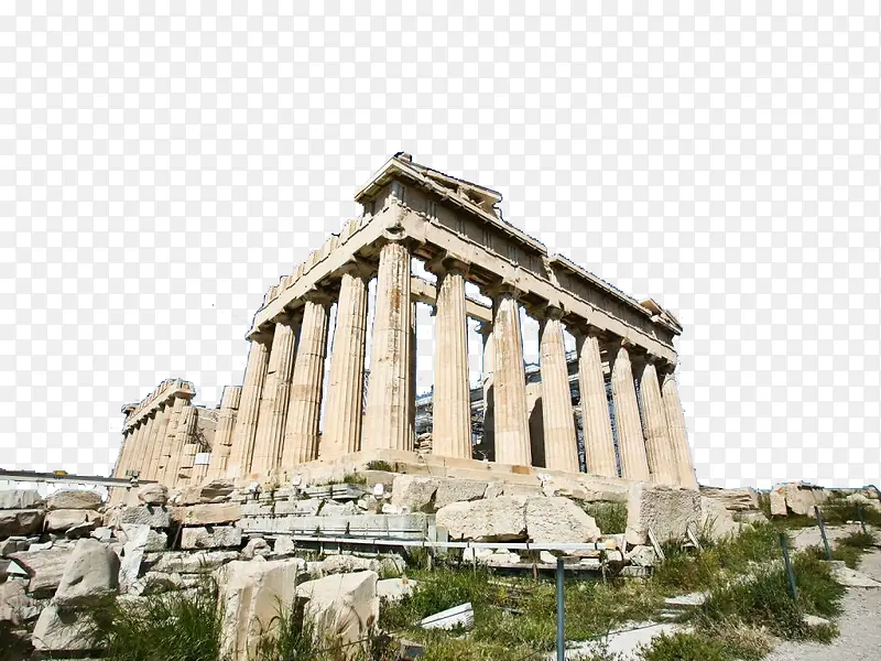 古希腊建筑神话遗迹