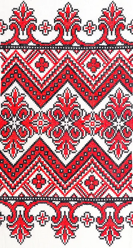 乌克兰织物图案