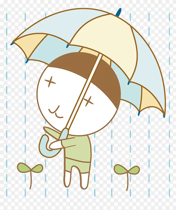 手绘简约卡通雨点PNG图片素材下载_图片编号8535118-PNG素材网