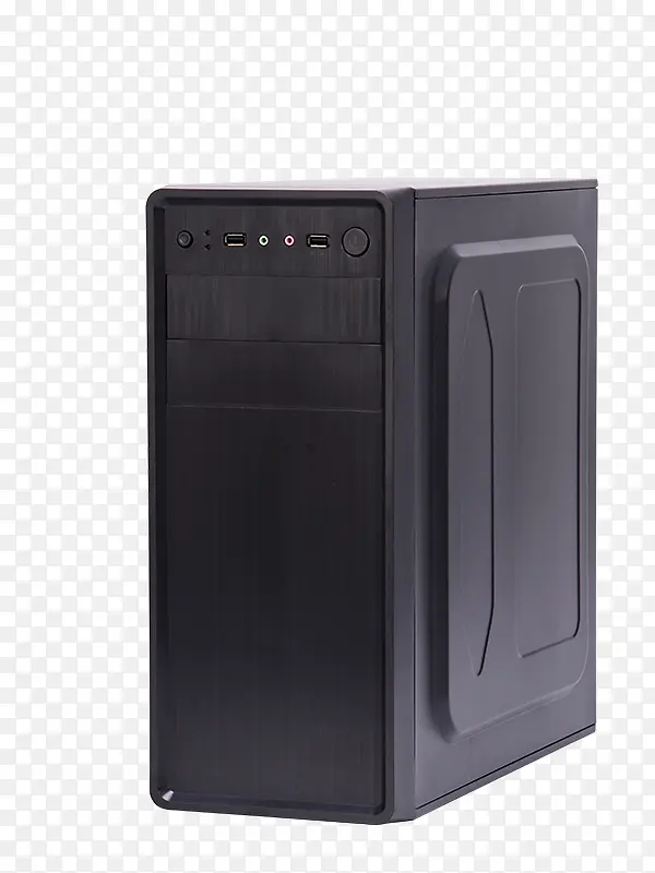 黑色电脑主机元素