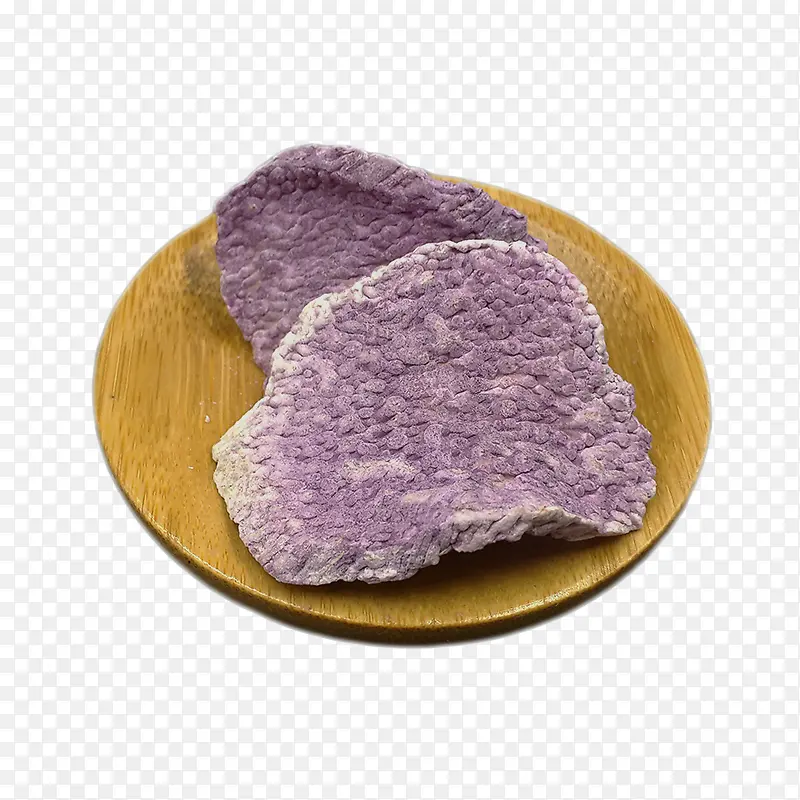 紫色山药片素材