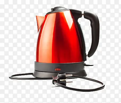 一个小容量的红色电热水壶