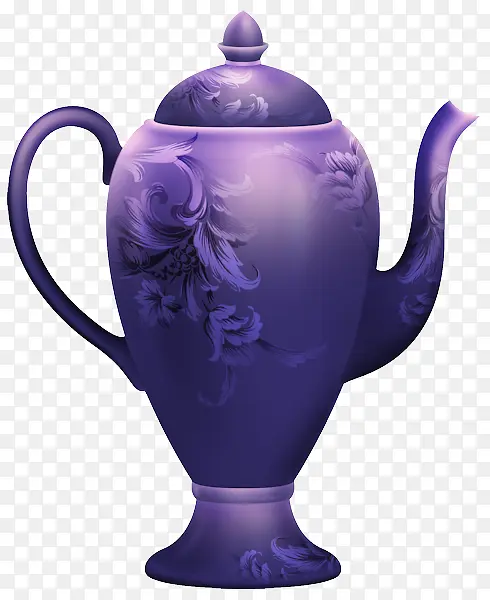 紫色水壶