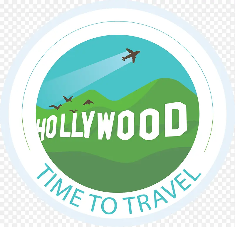 好莱坞旅游度假标签