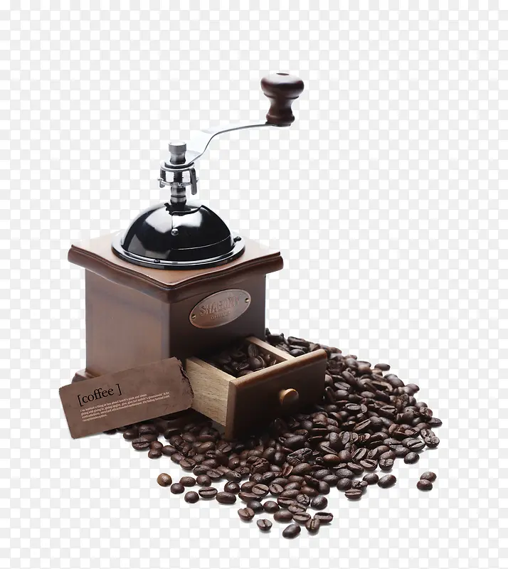 现磨咖啡机免抠素材