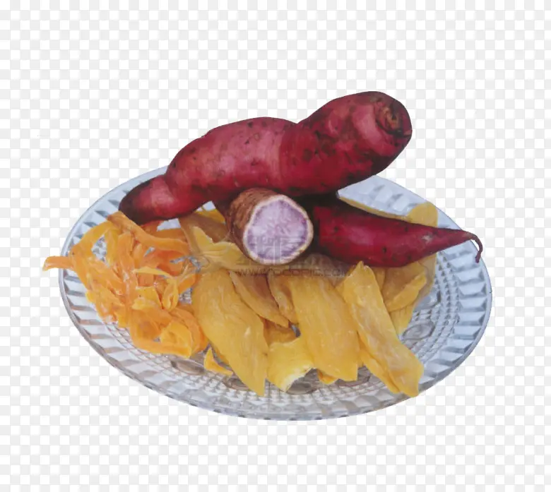紫色红薯地瓜干