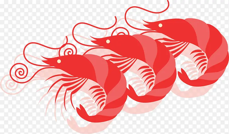 红色大虾