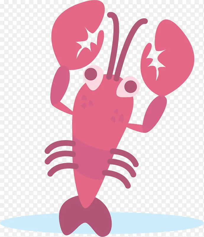 粉色大虾