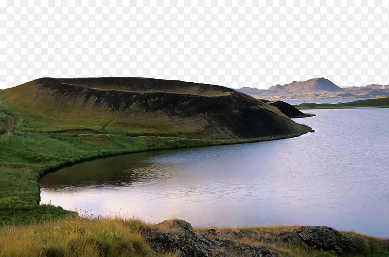 唯美冰岛米湖景区