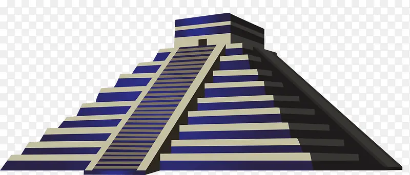 大气复古建筑金字塔