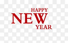 红色新年快乐英文