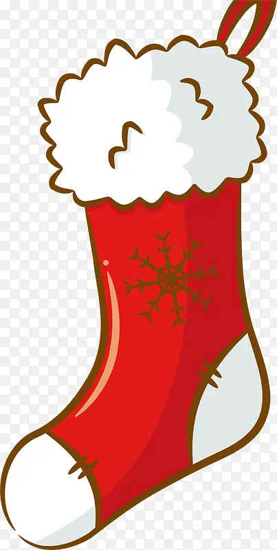 小清新红色圣诞袜