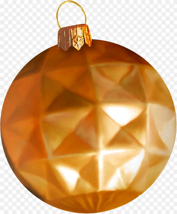 圣诞节金色装饰球