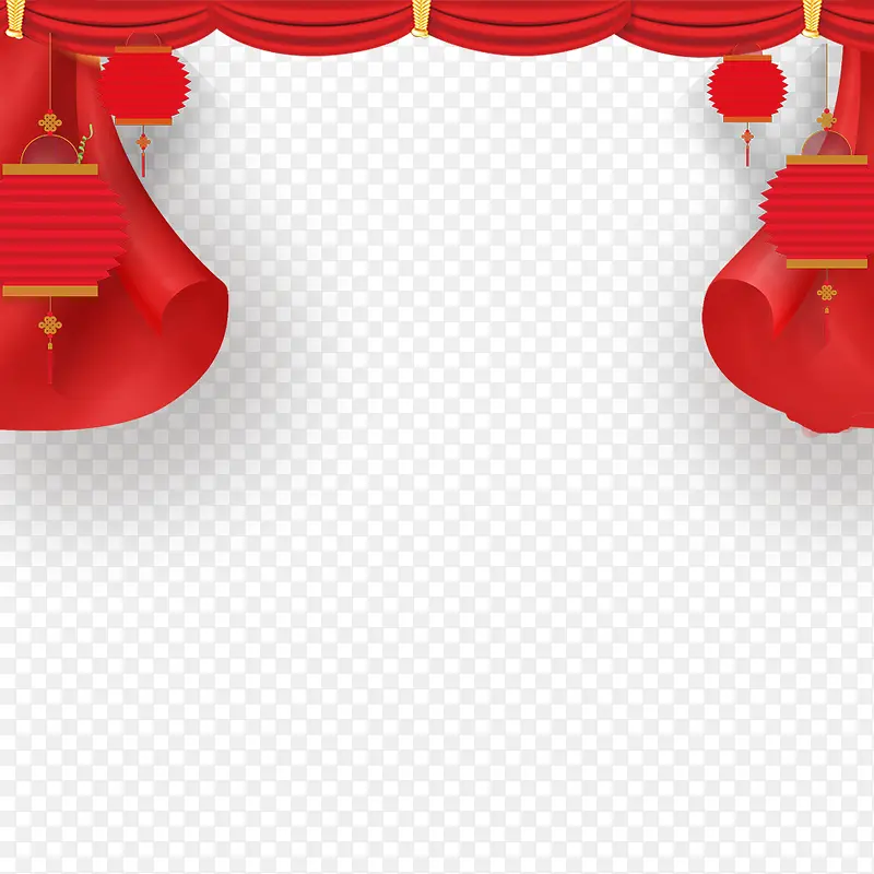 红色喜庆PNG图片素材下载_图片编号8568162-PNG素材网