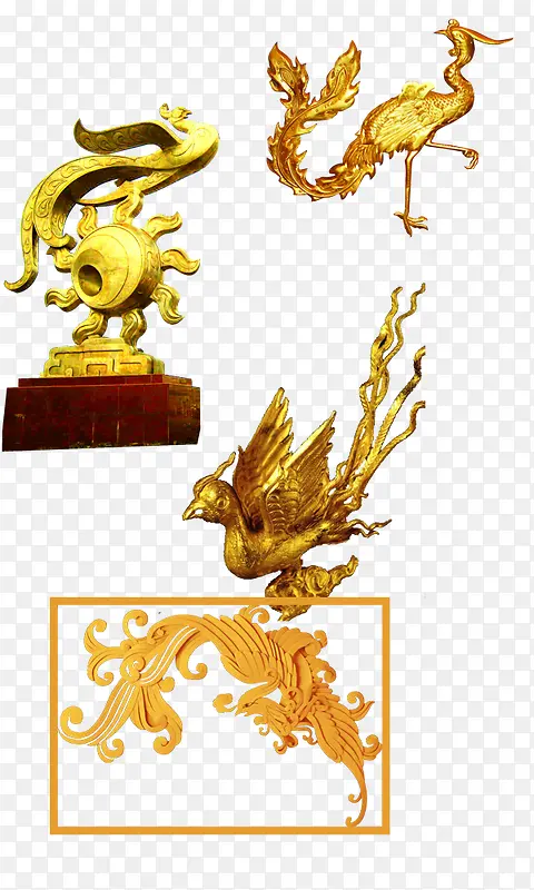 金凤雕像PNG图片素材下载_图片编号8569141-PNG素材网